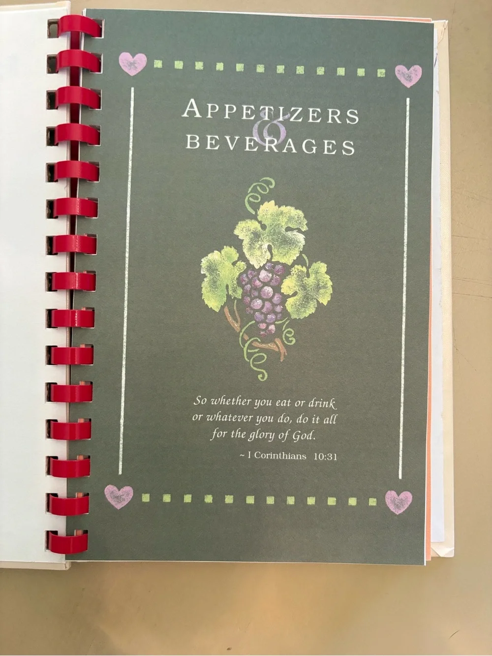 Taste & See St. Mark's EYC Cookbook - White Cover with Red Spiral